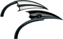 Load image into Gallery viewer, Arlen Ness Mirror - Micro - Scoop - Side View - Triangle - Black - Right 13-029 - Main Product View