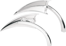 Load image into Gallery viewer, Arlen Ness Mirror - Micro - Scoop - Side View - Triangle - Chrome - Left 13-060 - Main Product View