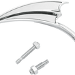 Load image into Gallery viewer, Arlen Ness Mirror - Micro - Scoop - Side View - Triangle - Chrome - Right 13-061 - Main Product View