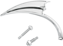 Load image into Gallery viewer, Arlen Ness Mirror - Micro - Scoop - Side View - Triangle - Chrome - Right 13-061 - Main Product View