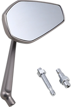 Load image into Gallery viewer, Arlen Ness Mirror - Mini Stocker - Side View - Oval - Titanium - Right 13-169 - Side View