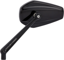 Load image into Gallery viewer, Arlen Ness Mirror - Mini/Stocker - Side View - Hexagon - Black - Right 13-158 - Main Product View