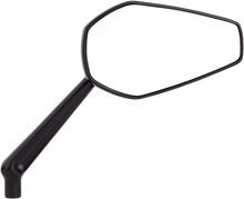 Load image into Gallery viewer, Arlen Ness Mirror - Mini/Stocker - Side View - Hexagon - Black - Right 13-158 - Side View