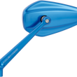 Load image into Gallery viewer, Arlen Ness Mirror - Mini/Stocker - Side View - Hexagon - Blue - Left 13-150 - Main Product View