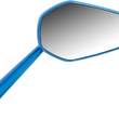 Load image into Gallery viewer, Arlen Ness Mirror - Mini/Stocker - Side View - Hexagon - Blue - Left 13-150 - Side View