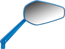 Load image into Gallery viewer, Arlen Ness Mirror - Mini/Stocker - Side View - Hexagon - Blue - Right 13-153 - Side View