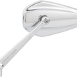 Load image into Gallery viewer, Arlen Ness Mirror - Mini/Stocker - Side View - Hexagon - Chrome - Left 13-157 - Main Product View