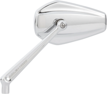 Load image into Gallery viewer, Arlen Ness Mirror - Mini/Stocker - Side View - Hexagon - Chrome - Left 13-157 - Main Product View