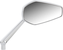 Load image into Gallery viewer, Arlen Ness Mirror - Mini/Stocker - Side View - Hexagon - Chrome - Left 13-157 - Side View