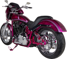 Load image into Gallery viewer, Arlen Ness Mirror - Mini/Stocker - Side View - Hexagon - Chrome - Right 13-159 - Back View