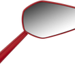 Load image into Gallery viewer, Arlen Ness Mirror - Mini/Stocker - Side View - Hexagon - Red - Left 13-152 - Side View