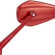 Load image into Gallery viewer, Arlen Ness Mirror - Mini/Stocker - Side View - Hexagon - Red - Right 13-155 - Main Product View