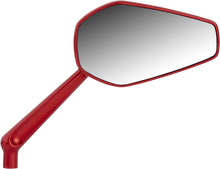 Load image into Gallery viewer, Arlen Ness Mirror - Mini/Stocker - Side View - Hexagon - Red - Right 13-155 - Side View