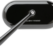 Load image into Gallery viewer, Arlen Ness Mirror - Side View - Oval - Black - Left 13-170 - Main Product View