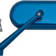 Load image into Gallery viewer, Arlen Ness Mirror - Side View - Oval - Blue - Left 13-174 - Main Product View
