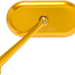 Load image into Gallery viewer, Arlen Ness Mirror - Side View - Oval - Gold - Left 13-175 - Main Product View