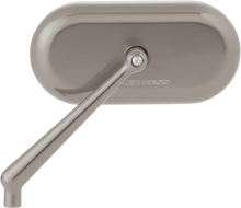 Load image into Gallery viewer, Arlen Ness Mirror - Side View - Oval - Titanium - Left 13-186 - Main Product View