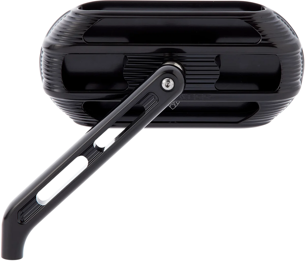 Arlen Ness Mirror - Sidekick - Side View - Oval - Chrome - Right 510-003 - Side View