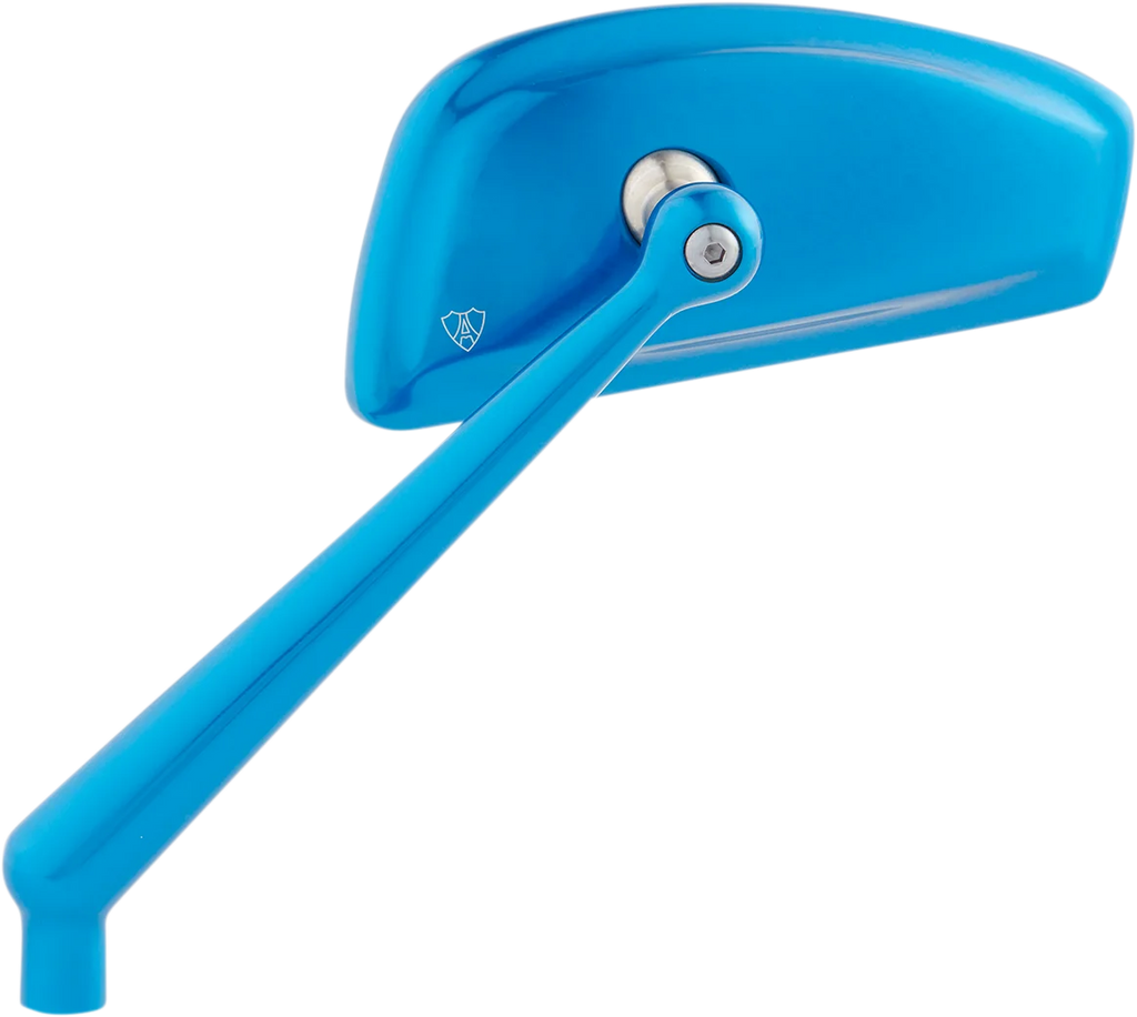 Arlen Ness Mirror - Tearchop - Side View - Teardrop - Blue - Left 510-012 - Main Product View