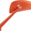 Load image into Gallery viewer, Arlen Ness Mirror - Tearchop - Side View - Teardrop - Orange - Left 510-015