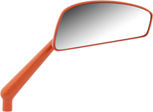 Load image into Gallery viewer, Arlen Ness Mirror - Tearchop - Side View - Teardrop - Orange - Right 510-020 - Main Product View