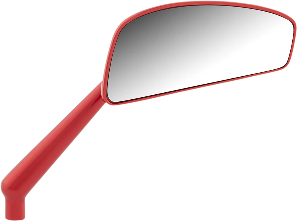 Arlen Ness Mirror - Tearchop - Side View - Teardrop - Red - Right 510-019 - Main Product View