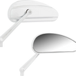 Load image into Gallery viewer, Arlen Ness Mirrors - Downdraft - Side View - Elongated - Chrome 510-027 - Main Product View