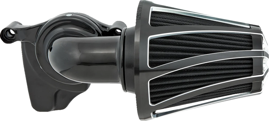 Arlen Ness Monster Sucker® Air Cleaner - Black 600-070 - Side View
