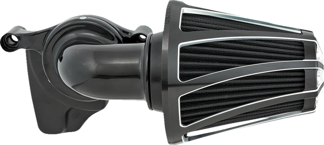 Arlen Ness Monster Sucker® Air Cleaner - Black 600-071 - Side View