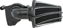 Load image into Gallery viewer, Arlen Ness Monster Sucker® Air Cleaner - Black 600-071 - Side View