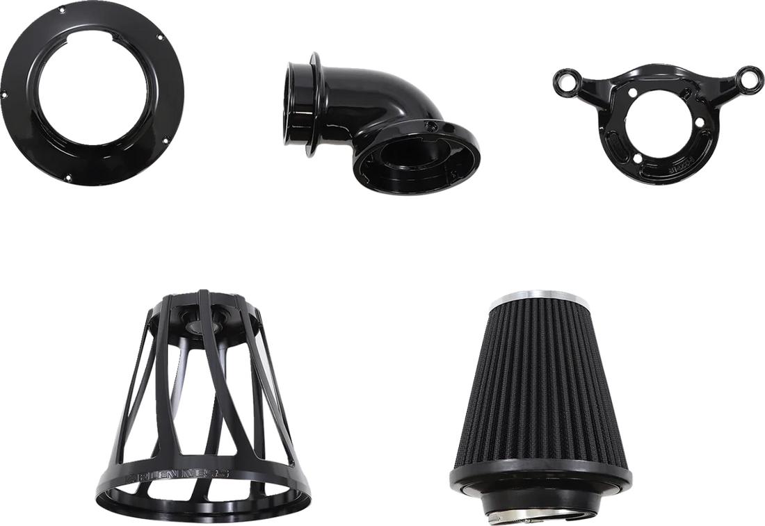 Arlen Ness Monster Sucker® Air Cleaner - Black 600-074 - Installation View