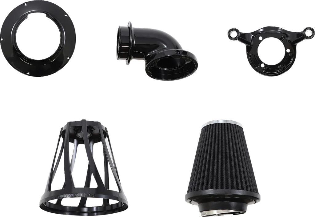 Arlen Ness Monster Sucker® Air Cleaner - Black 600-074 - Installation View