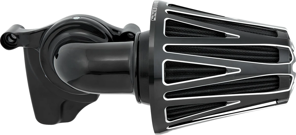 Arlen Ness Monster Sucker® Air Cleaner - Black 600-082 - Side View