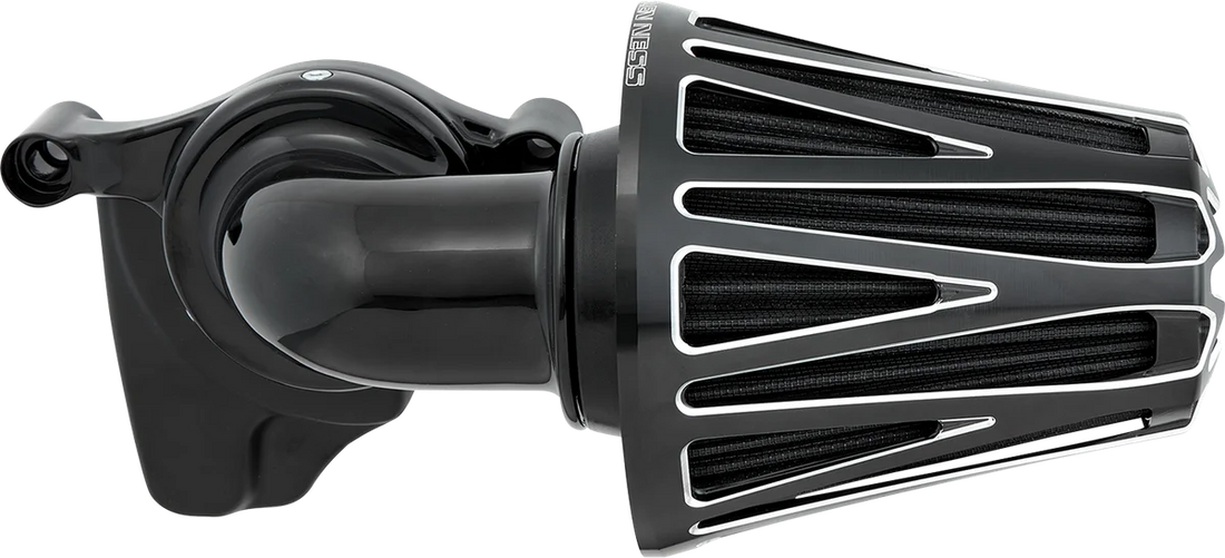 Arlen Ness Monster Sucker® Air Cleaner - Black 600-083 - Side View
