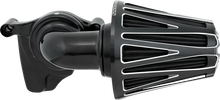 Load image into Gallery viewer, Arlen Ness Monster Sucker® Air Cleaner - Black 600-083 - Side View