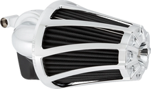 Load image into Gallery viewer, Arlen Ness Monster Sucker® Air Cleaner - Chrome 600-077 - Main Product View