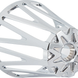 Load image into Gallery viewer, Arlen Ness Monster Sucker® Air Cleaner - Chrome 600-088 - Side View