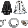 Load image into Gallery viewer, Arlen Ness Monster Sucker® Air Cleaner - Chrome 600-089 - Side View