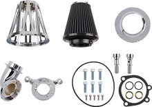 Load image into Gallery viewer, Arlen Ness Monster Sucker® Air Cleaner - Chrome 600-090 - Main Product View