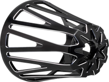 Load image into Gallery viewer, Arlen Ness Monster Sucker Air Cleaner Cover - Crossfire - Black 600-095 - Main Product View