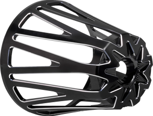 Arlen Ness Monster Sucker Air Cleaner Cover - Crossfire - Black 600-095 - Main Product View