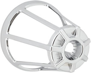 Arlen Ness Monster Sucker Air Cleaner Cover - Crossfire - Chrome 600-097 - Main Product View