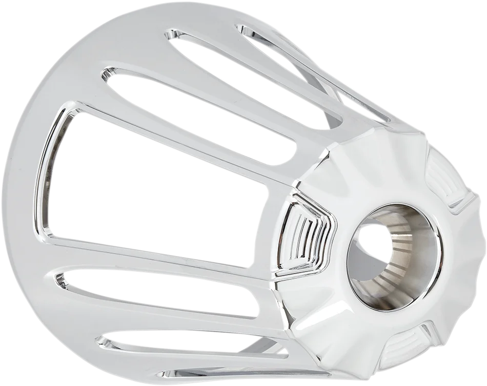 Arlen Ness Monster Sucker Air Cleaner Cover - Deep-Cut - Chrome 81-103 - Main Product View