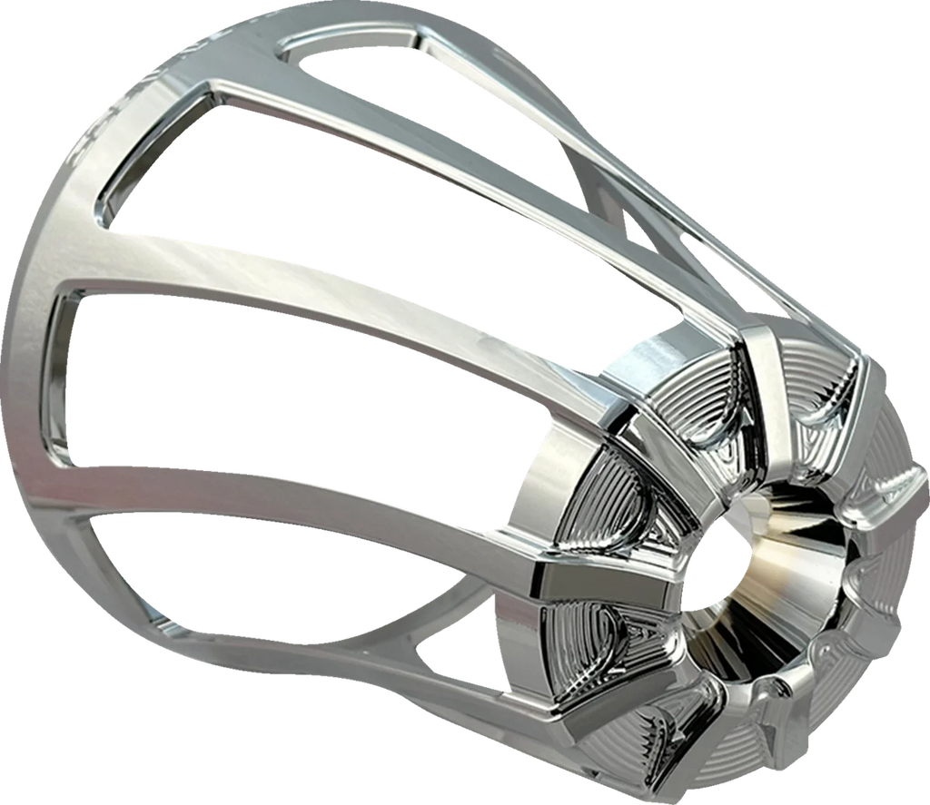 Arlen Ness Monster Sucker Air Cleaner Cover - Drift - Chrome 600-094 - Main Product View