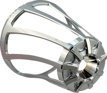 Load image into Gallery viewer, Arlen Ness Monster Sucker Air Cleaner Cover - Drift - Chrome 600-094 - Main Product View