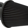 Load image into Gallery viewer, Arlen Ness Monster Sucker® Air Cleaner Kit - Black 81-000 - Side View