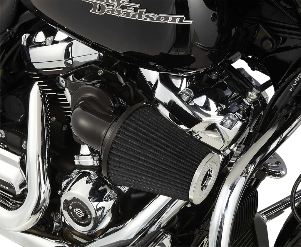 Arlen Ness Monster Sucker® Air Cleaner Kit - Black 81-010 - Back View