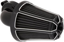 Load image into Gallery viewer, Arlen Ness Monster Sucker® Air Cleaner Kit - Black 81-013 - Main Product View