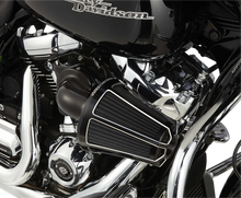 Load image into Gallery viewer, Arlen Ness Monster Sucker® Air Cleaner Kit - Black 81-036 - Side View
