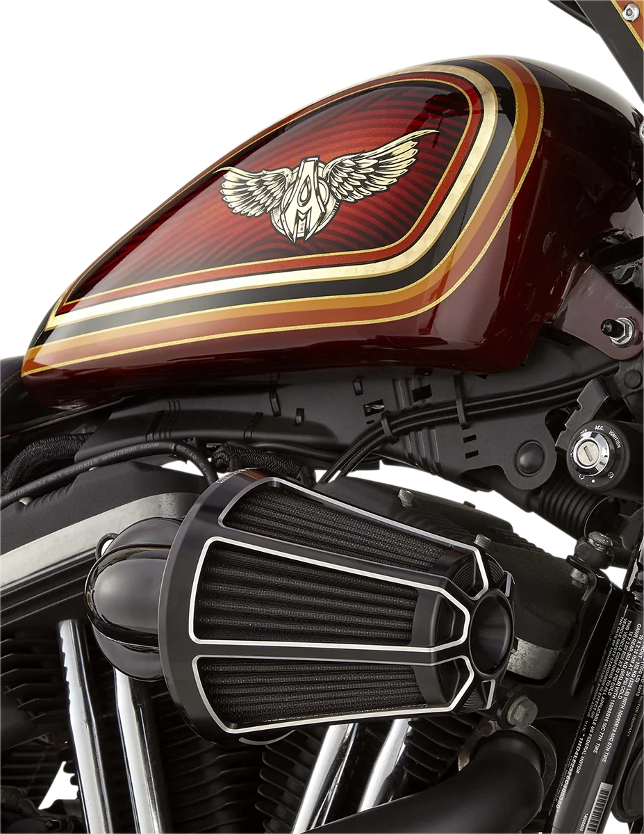 Arlen Ness Monster Sucker® Air Cleaner Kit - Black 81-036 - Additional View 5